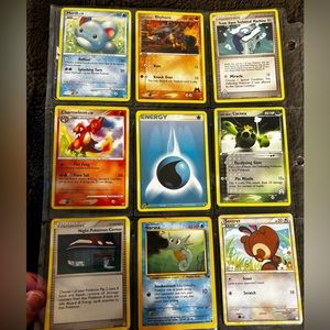 18 Pokémon cards